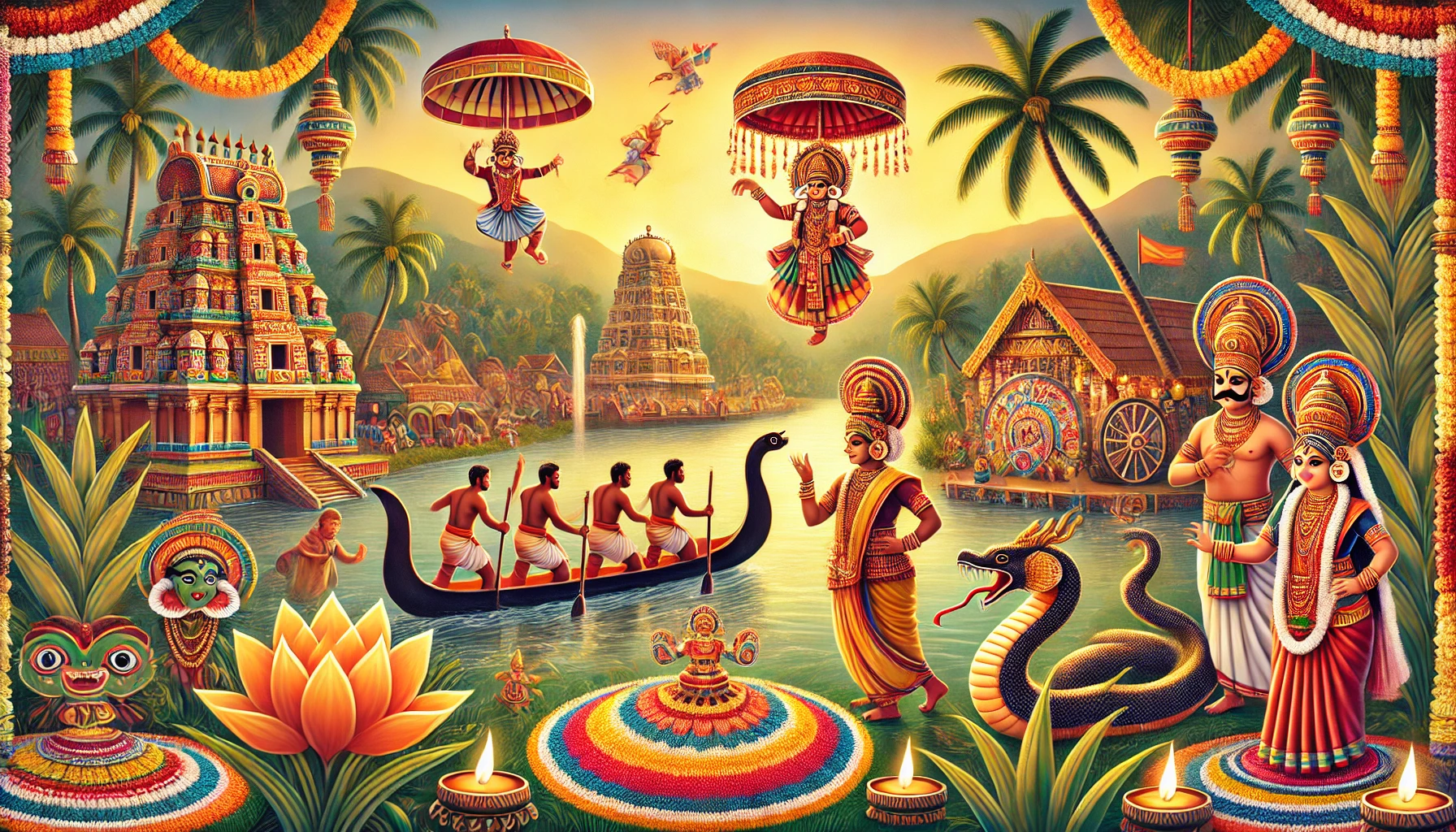 ओणम त्योहार का इतिहास History of Onam Festival