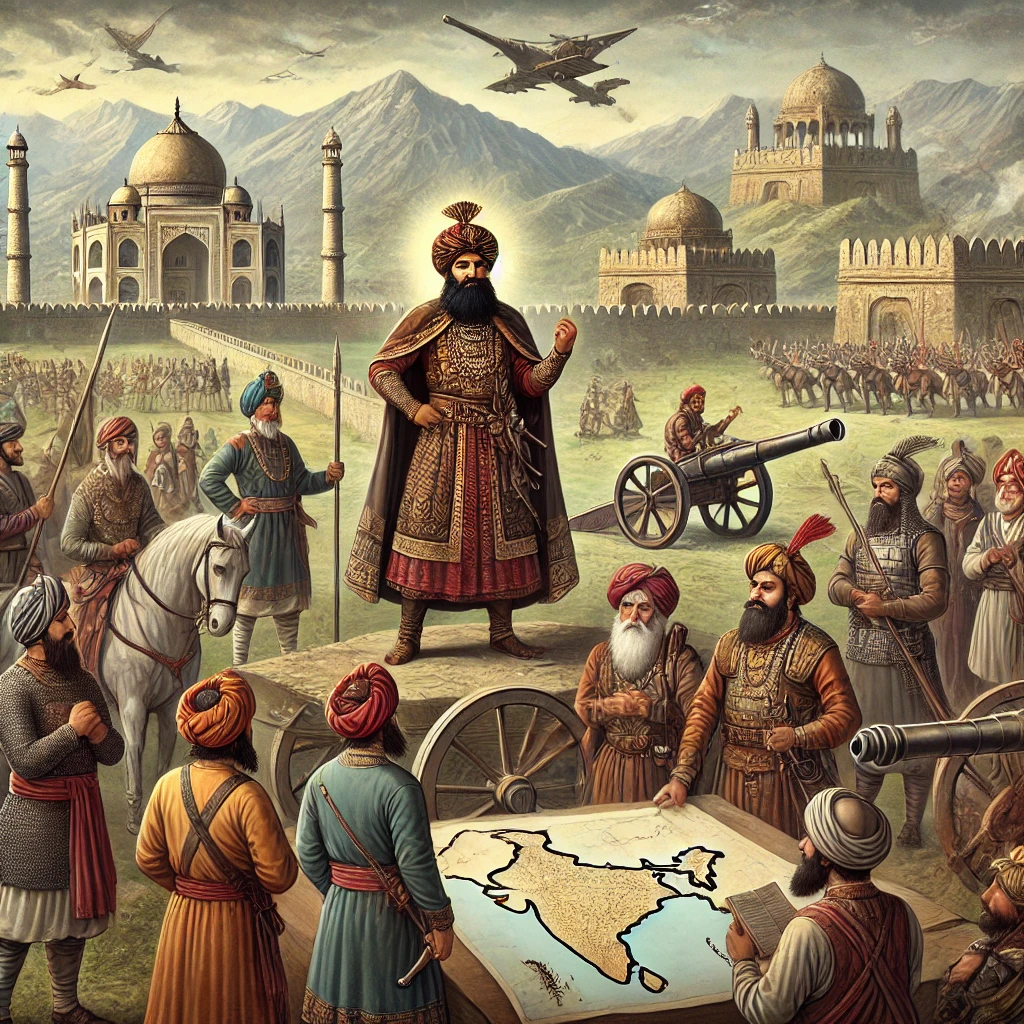 Reason Babur's success in India.