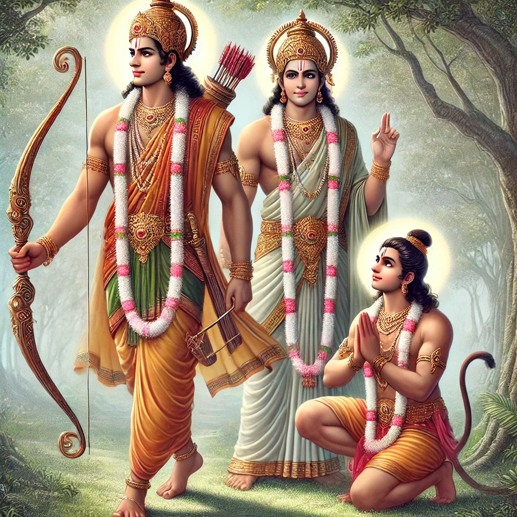 रामायण वनवास युद्ध धर्म Ramayana exile war religion