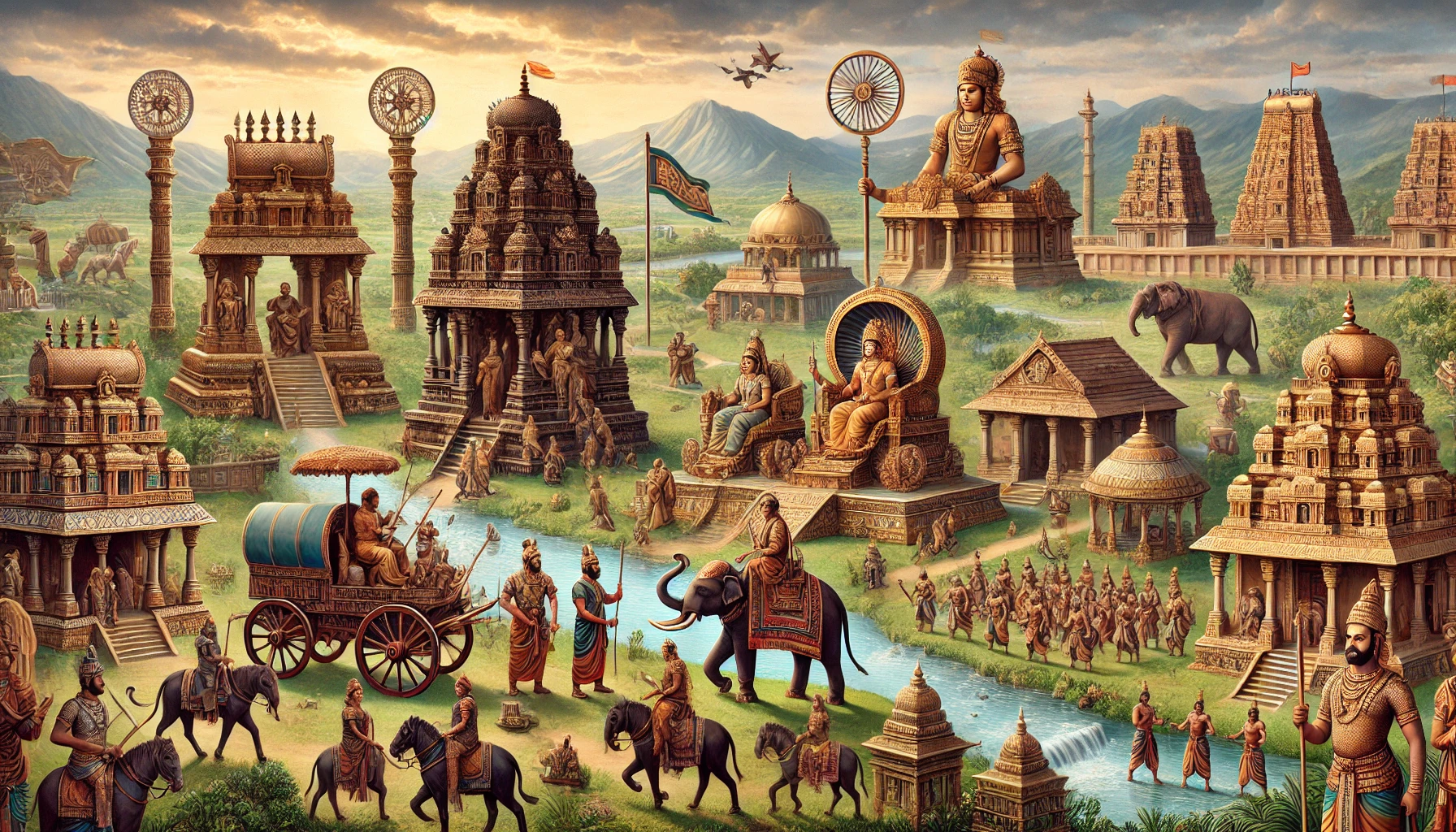 संगम युग के राजवंश और शासन Dynasties and rule of the Sangam era