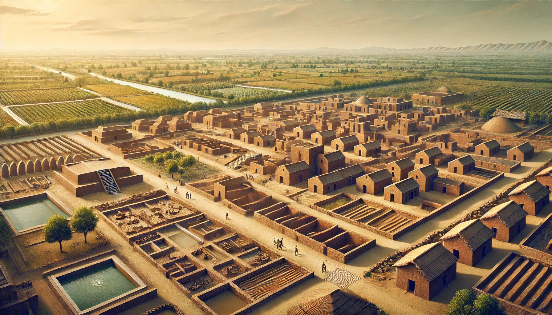 हड़प्पा सभ्यता महान नगर-निर्माण Harappan civilization great city-building