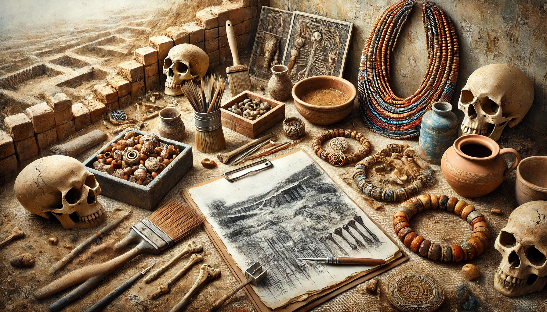 ईंट, मनके, और अस्थियाँ: विस्तार से अध्ययन Bricks, Beads, and Bones: Study in Detail
